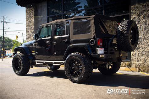 Jeep Wrangler with 20in Black Rhino Sierra Wheels exclusively from ...