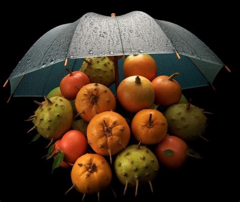 Premium AI Image | Umbrella Fruit