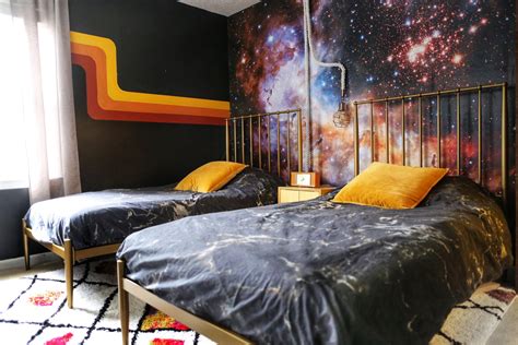 A Retro Space Themed Boys Bedroom — house on a sugar hill