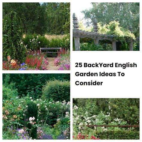 25 BackYard English Garden Ideas To Consider | SharonSable