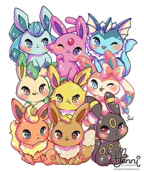 693 best Eevee images on Pinterest | Eevee evolutions, Pikachu and Pokemon stuff