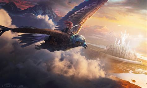 ArtStation - Eagle Rider