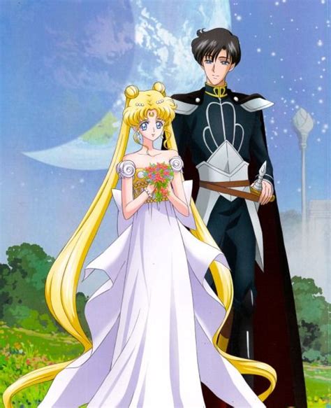 Princess Serenity and Prince Endymion (CRYSTAL) | Sailor moon usagi, Sailor moon wedding, Sailor ...