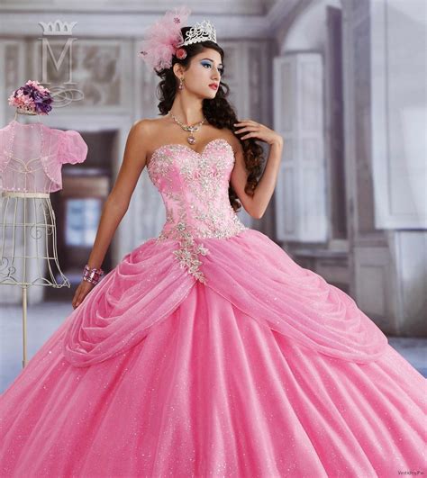 Vestidos de xv Rosa Pastel ¡Especial 18 Trajes para Quinceañeras ...