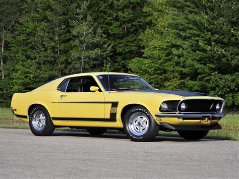 1969 Ford Mustang Boss (302 & 429) Wallpapers | MustangSpecs.com