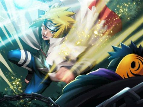 Minato vs Obito Wallpapers - Top Free Minato vs Obito Backgrounds ...