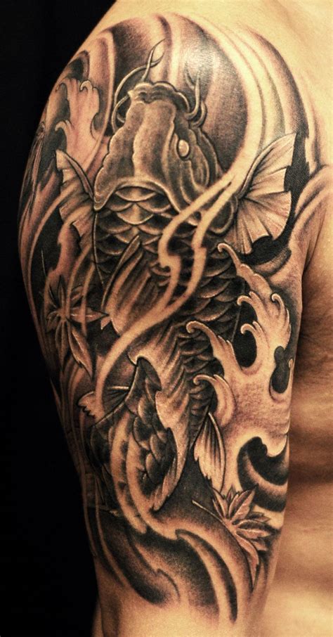 Koi Fish Tattoo Sleeve Wallpaper | japanese tattoo | Pinterest | Koi fish tattoo and Fish tattoos