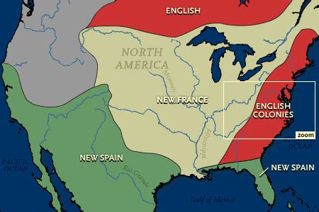 Colonial America Map: Colonial America