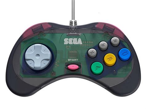 Retro-Bit Official Sega Saturn USB Controller Pad for Sega Genesis Mini ...