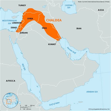 Chaldean Empire Map