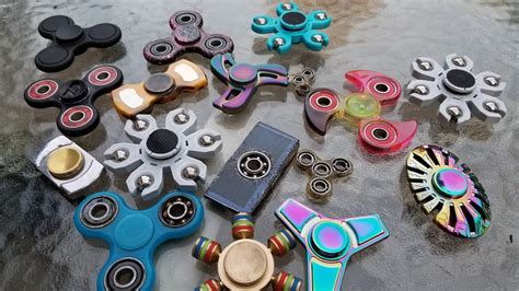 Fidget Spinner Collection and Giveaway Winners. - YouTube