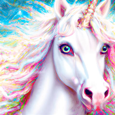 White Unicorn Animal Horse · Creative Fabrica