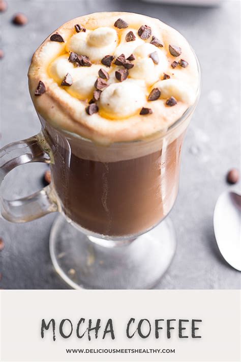 Easy Mocha Coffee at Home - Delicious Meets Healthy