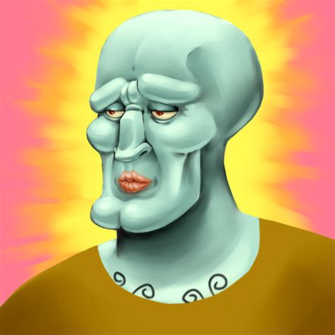 Handsome Squidward by HitokiriM on DeviantArt