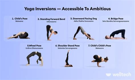 7 Yoga Inversions – From Accessible to Ambitious - Welltech