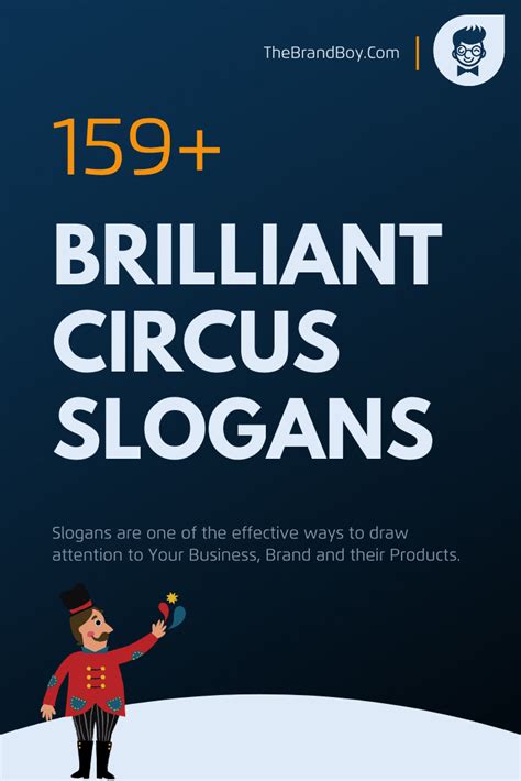 754+ Brilliant Circus Slogans and taglines (generator + guide ...