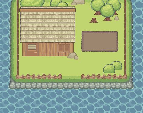 Basic Hand-Drawn Tileset and Asset Pack (Top-Down 128x128) - Basic Hand ...