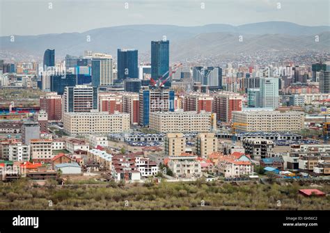 View of a city, Ulan Bator, Mongolia Stock Photo - Alamy