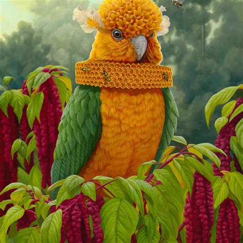 Artist's Hybrid Flora and Fauna Paintings Evoke 'Unseen Magic' of Nature