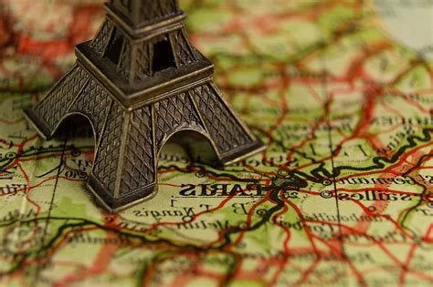 atlas, map, paris, pin, meeting point, destination, capital | Pikist