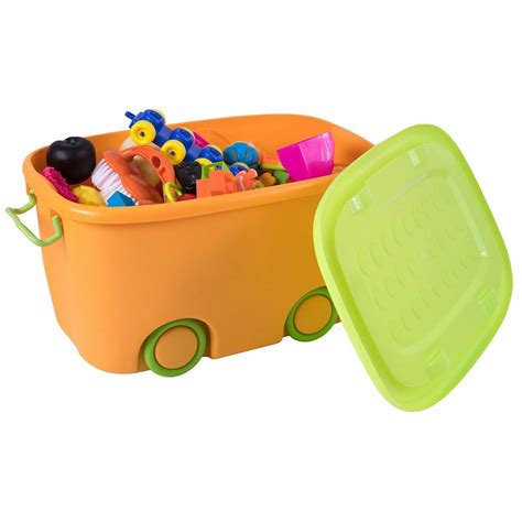 Stackable Toy Storage Box with Wheels - Walmart.com - Walmart.com