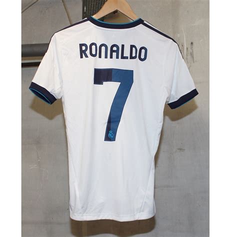 Adidas Real Madrid Home Jersey 2012/13 - Youth, RONALDO 7, Short Sleeve