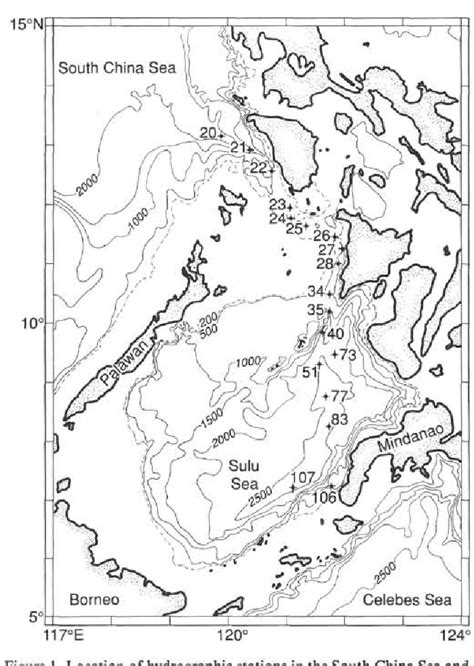 Figure 1 from Hydrography of the Sulu Sea | Semantic Scholar