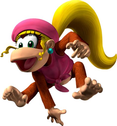 Dixie Kong - Donkey Kong Wiki, the encyclopedia about Donkey Kong and Diddy Kong Racing