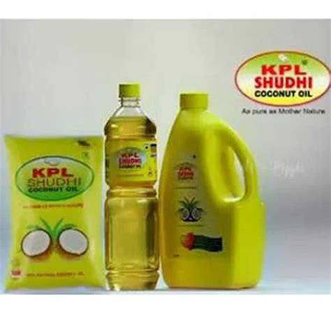 KPL Shudhi Cooking Coconut Oil at best price in Vijayapura | ID: 17442421491