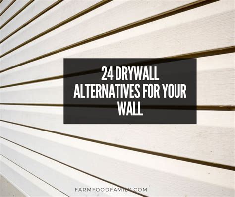 24 Drywall Alternatives For Your Walls, Basement, Ceiling and More