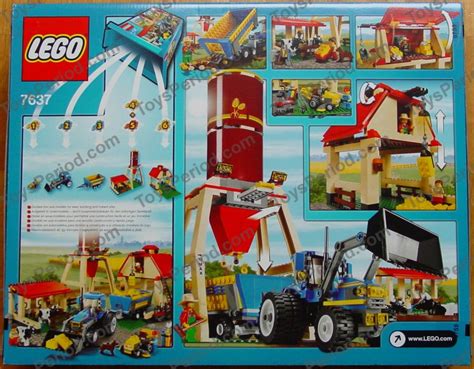 LEGO 7637 Farm Set Parts Inventory and Instructions - LEGO Reference Guide