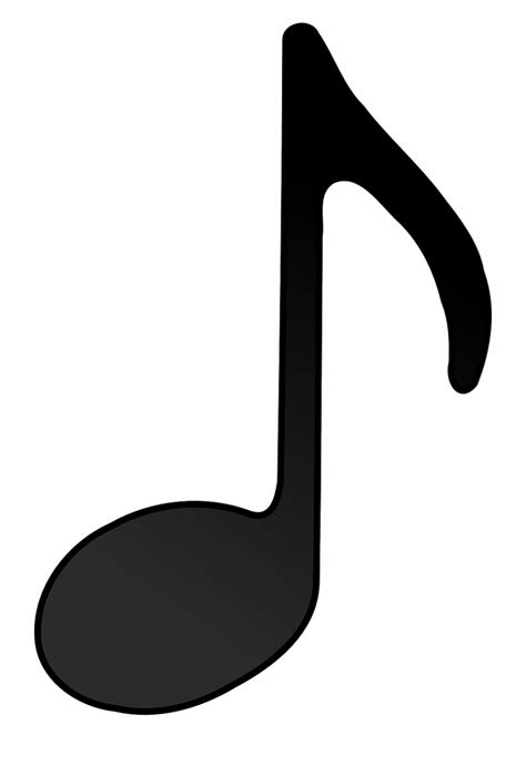 Music Notes Black And White Clipart