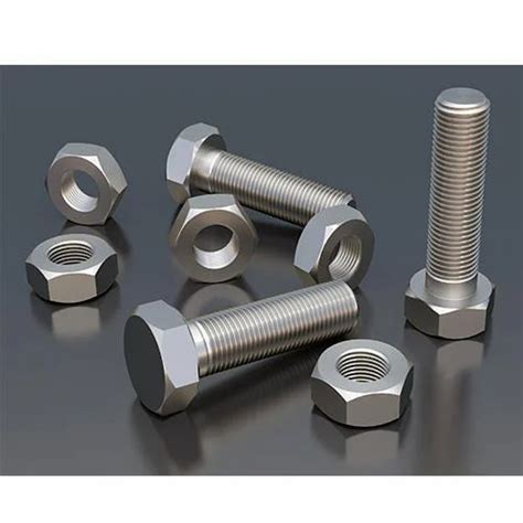 SS 304 Round Stainless Steel Nut Bolt at Rs 10/piece in Mumbai | ID: 17926678291