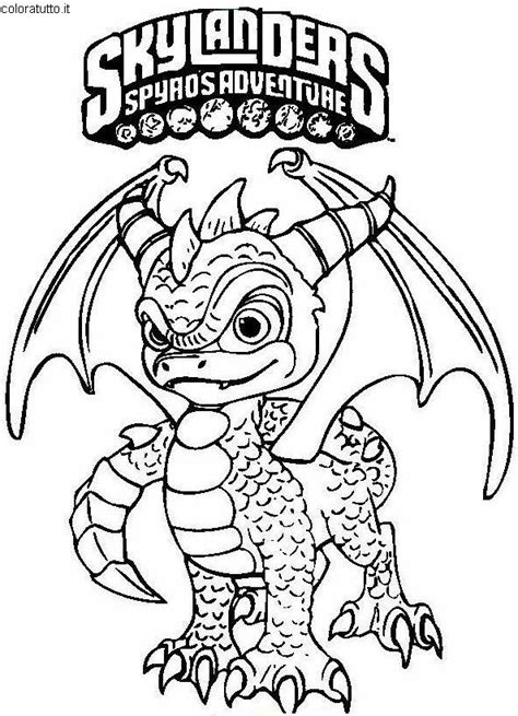 19 Skylander Coloring Pages Zap - Printable Coloring Pages