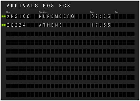 Kos Airport Arrivals [KGS] Flight Schedules & KGS arrival