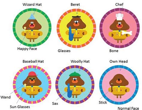 Hey Duggee Characters, Clipart, For Stickers, Digital File, Pdf, Jpeg And AI File For Adobe ...