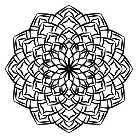 Mandala Art Pattern Decoration, Mandala Drawing, Mandala Sketch, Mandala PNG Transparent Image ...