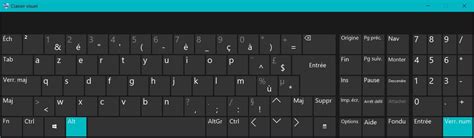 Le clavier visuel de Windows - La boîte à idées - Le blog de Jean Chambard