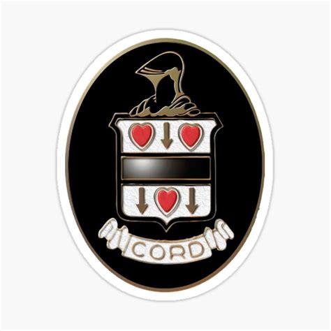 "Cord (automobile)" Sticker for Sale by Saceda | Redbubble