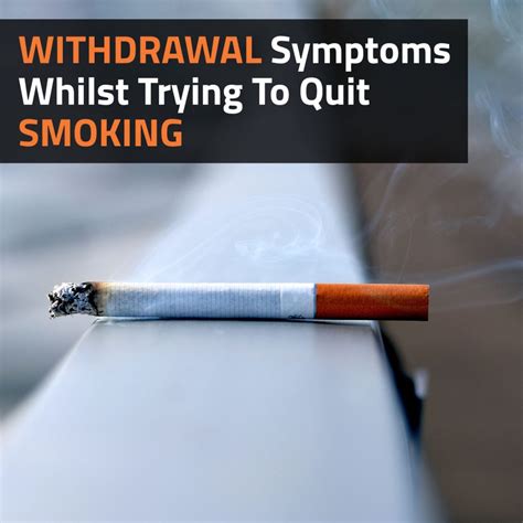 Withdrawal Symptoms Whilst Trying To Quit Smoking | Vaperite