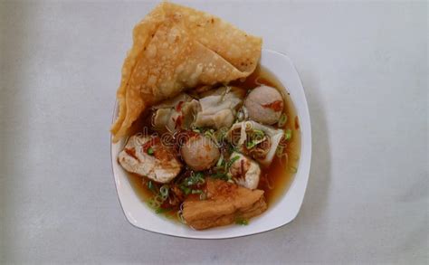 Bakso Malang stock photo. Image of spring, gourmet, street - 124104258