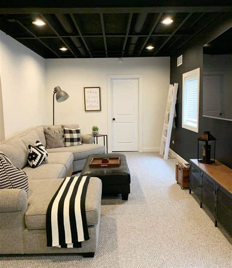 Basement Ceiling Remodelling Ideas