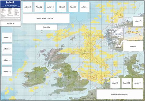 Norwegian North Sea Oil Fields Map