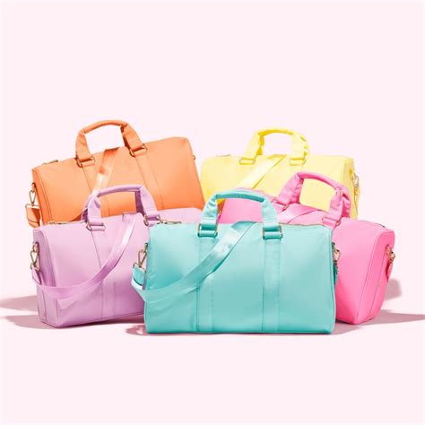 Mini Duffle Bag & Weekender Bag | Stoney Clover Lane in 2023 | Pink duffle bag, Mini duffle bag ...