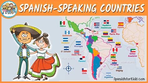 Map Of Spanish Speaking Countries