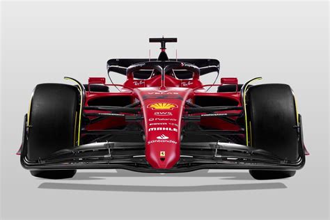 Comparación visual: el Ferrari F1-75 de 2022 vs el de 2021