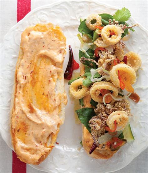 Fried Calamari Sandwich | Fried calamari, Food, Homemade recipes