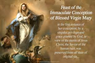 Saint of the Day for December 8: Solemnity of the Immaculate Conception ...