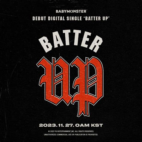 BABYMONSTER reveals official poster for debut digital single 'Batter Up' | allkpop