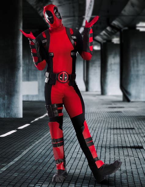 Deadpool Costumes & Masks - Adult Deadpool Halloween Costumes